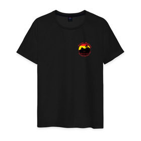 Мужская футболка хлопок с принтом Granite Mountain Hotshots в Екатеринбурге, 100% хлопок | прямой крой, круглый вырез горловины, длина до линии бедер, слегка спущенное плечо. | only the brave | дело храбрых