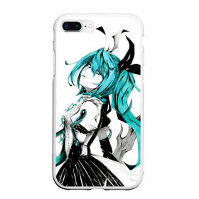 Чехол для iPhone 7Plus/8 Plus матовый с принтом Hatsune Miku в Екатеринбурге, Силикон | Область печати: задняя сторона чехла, без боковых панелей | hatsune miku | аниме | вокалоид | девушки | манга | мульт | оружие | певица | сёдзё | сериал | хатсуне мику | япония