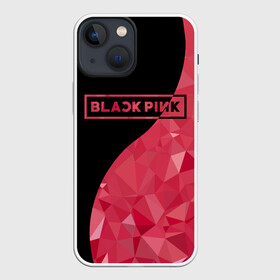 Чехол для iPhone 13 mini с принтом BLACKPINK в Екатеринбурге,  |  | black  pink | blackpink | jennie | jisoo | k pop | lalisa | группа | инь янь | к поп | корейская группа | розовый | черный