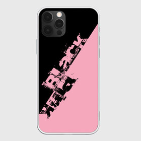 Чехол для iPhone 12 Pro Max с принтом BlackPink k-pop в Екатеринбурге, Силикон |  | Тематика изображения на принте: black  pink | blackpink | jennie | jisoo | k pop | lalisa | группа | к поп | корейская группа | розовый | черный