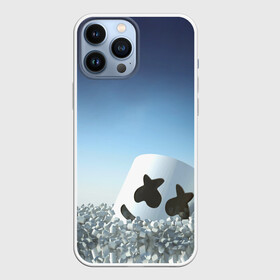 Чехол для iPhone 13 Pro Max с принтом Marshmello в Екатеринбурге,  |  | christopher | comstock | dj | dotcom | friends | marshmallow | marshmello | usa | диджей | друзья | комсток | крис | маршмэллоу | продюсер | сша