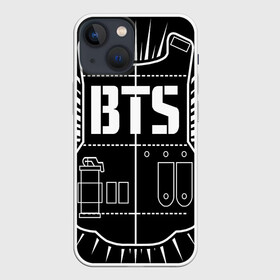 Чехол для iPhone 13 mini с принтом BTS ARMY в Екатеринбурге,  |  | bts | j hope | jimin | jin | jungkook | k pop | rap monster | rapmon | suga | v | бтс | группа | корея