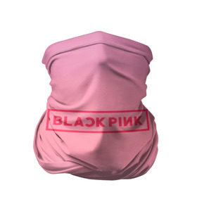 Бандана-труба 3D с принтом BlackPink в Екатеринбурге, 100% полиэстер, ткань с особыми свойствами — Activecool | плотность 150‒180 г/м2; хорошо тянется, но сохраняет форму | Тематика изображения на принте: black  pink | blackpink | flowers | jennie | jisoo | k pop | lalisa | sakura | группа | к поп | корейская группа | растения | розовый | сакура | цветы | черный