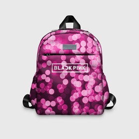 Детский рюкзак 3D с принтом BlackPink  в Екатеринбурге, 100% полиэстер | лямки с регулируемой длиной, сверху петелька, чтобы рюкзак можно было повесить на вешалку. Основное отделение закрывается на молнию, как и внешний карман. Внутри дополнительный карман. По бокам два дополнительных кармашка | Тематика изображения на принте: black  pink | blackpink | flowers | jennie | jisoo | k pop | lalisa | sakura | группа | к поп | корейская группа | растения | розовый | сакура | цветы | черный