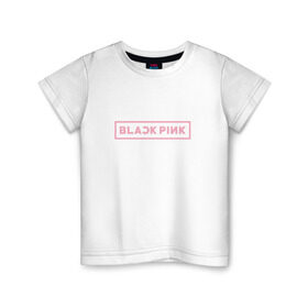 Детская футболка хлопок с принтом BlackPink 96 JENNIE в Екатеринбурге, 100% хлопок | круглый вырез горловины, полуприлегающий силуэт, длина до линии бедер | 96 jennie | black  pink | blackpink | jennie | jisoo | k pop | lalisa | группа | к поп | корейская группа | розовый | черный