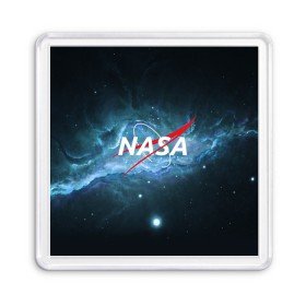 Магнит 55*55 с принтом NASA в Екатеринбурге, Пластик | Размер: 65*65 мм; Размер печати: 55*55 мм | galaxy | nasa | planet | star | астрономия | галактика | звезды | космос | надписи | наса | планета