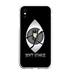 Чехол для iPhone XS Max матовый с принтом Dont starve в Екатеринбурге, Силикон | Область печати: задняя сторона чехла, без боковых панелей | Тематика изображения на принте: 