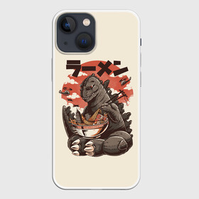 Чехол для iPhone 13 mini с принтом GODZILLA КУШАЕТ | ГОДЗИЛЛА в Екатеринбурге,  |  | comic con | godzilla | gojira | logo | годзилла | знаки | иероглифы | лого | монстр | фильм | чудовище