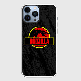 Чехол для iPhone 13 Pro Max с принтом JURASSIC GODZILLA | ГОДЗИЛЛА в Екатеринбурге,  |  | comic con | godzilla | gojira | logo | годзилла | знаки | иероглифы | лого | монстр | фильм | чудовище