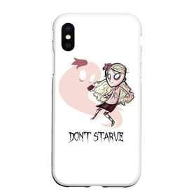 Чехол для iPhone XS Max матовый с принтом Dont starve в Екатеринбурге, Силикон | Область печати: задняя сторона чехла, без боковых панелей | Тематика изображения на принте: 