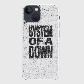 Чехол для iPhone 13 mini с принтом System of a Down в Екатеринбурге,  |  | soad | soil | system of a down | группа | дав | дарон малакян | джон долмаян | метал | ню | оф | рок | серж танкян | систем | соад | сод | соэд | шаво одаджян | э доун