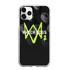 Чехол для iPhone 11 Pro матовый с принтом WATCH DOGS 2 в Екатеринбурге, Силикон |  | action | ct os | fox | gamer | hacker | player | watch dogs | watch dogs 2 | знак лиса | хакер