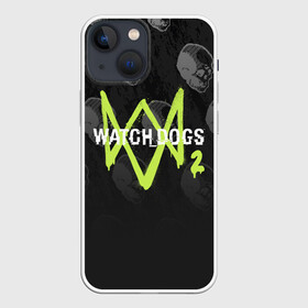 Чехол для iPhone 13 mini с принтом WATCH DOGS 2 в Екатеринбурге,  |  | action | ct os | fox | gamer | hacker | player | watch dogs | watch dogs 2 | знак лиса | хакер