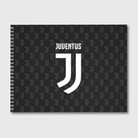 Альбом для рисования с принтом Juventus FC Pattern в Екатеринбурге, 100% бумага
 | матовая бумага, плотность 200 мг. | Тематика изображения на принте: juventus | pattern | паттерн | форма | футбольная | юва | ювентус