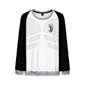 Мужской свитшот 3D с принтом JUVENTUS SPORT в Екатеринбурге, 100% полиэстер с мягким внутренним слоем | круглый вырез горловины, мягкая резинка на манжетах и поясе, свободная посадка по фигуре | cr7 | fc | football | football club | juve | juventus | ronaldo | sport | роналдо | спорт | спортивные | униформа | фирменные цвета | фк | футбол | футбольный клуб | ювентус