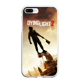 Чехол для iPhone 7Plus/8 Plus матовый с принтом Dying Light 2 в Екатеринбурге, Силикон | Область печати: задняя сторона чехла, без боковых панелей | action | city | dying light | game | postapocalypse | sky | zombie | город | игра | персонаж | постапокалипсис