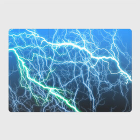 Магнитный плакат 3Х2 с принтом РАЗРЯДЫ МОЛНИЙ в Екатеринбурге, Полимерный материал с магнитным слоем | 6 деталей размером 9*9 см | Тематика изображения на принте: blue | epic | green | lightning | rain | storm | stripes | texture | thunder | гроза | гром | дождь | зеленый | линии | молнии | молния | пафосные | полосы | разряды | синий | текстура | шторм | эпичные | яркие