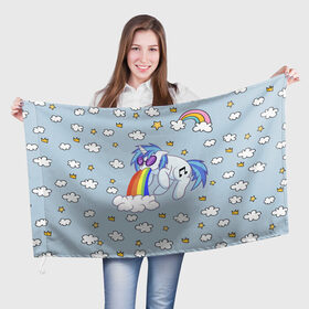 Флаг 3D с принтом Рарити в Екатеринбурге, 100% полиэстер | плотность ткани — 95 г/м2, размер — 67 х 109 см. Принт наносится с одной стороны | май литл пони | май литтл пони | пони | рарити