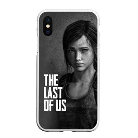 Чехол для iPhone XS Max матовый с принтом THE LAST OF US в Екатеринбурге, Силикон | Область печати: задняя сторона чехла, без боковых панелей | gamer | player | stels | the last of us | the last of us part 2 | бегун | джоэл | каннибалы | охотники | сталкер | топляк | цикады | щелкун | элли