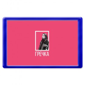 Магнит 45*70 с принтом Гречка pink в Екатеринбурге, Пластик | Размер: 78*52 мм; Размер печати: 70*45 | анастасия иванова | гречка | люби меня люби | недокасаемость | подростки
