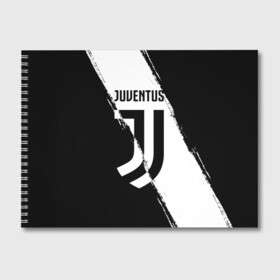 Альбом для рисования с принтом FC Juventus в Екатеринбурге, 100% бумага
 | матовая бумага, плотность 200 мг. | fc juventus | juventus | криштиану роналду ювентус | фк ювентус | футбол | ювентус