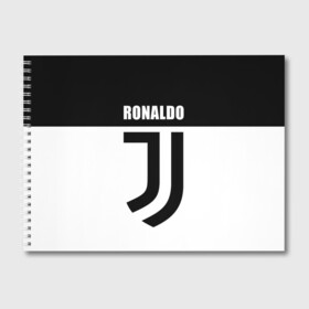 Альбом для рисования с принтом Ronaldo Juventus в Екатеринбурге, 100% бумага
 | матовая бумага, плотность 200 мг. | cr7 | cristiano ronaldo | football | juventus | криштиану роналду | роналдо | роналду | ювентус