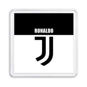 Магнит 55*55 с принтом Ronaldo Juventus в Екатеринбурге, Пластик | Размер: 65*65 мм; Размер печати: 55*55 мм | cr7 | cristiano ronaldo | football | juventus | криштиану роналду | роналдо | роналду | ювентус