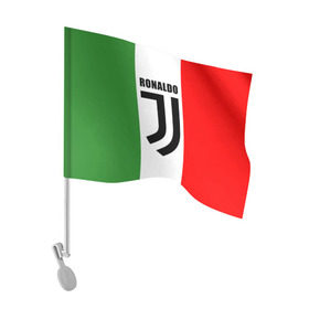 Флаг для автомобиля с принтом Ronaldo Juventus Italy в Екатеринбурге, 100% полиэстер | Размер: 30*21 см | cr7 | cristiano ronaldo | football | juventus | криштиану роналду | роналдо | роналду | футбол | ювентус