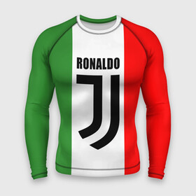 Мужской рашгард 3D с принтом Ronaldo Juventus Italy в Екатеринбурге,  |  | cr7 | cristiano ronaldo | football | juventus | криштиану роналду | роналдо | роналду | футбол | ювентус