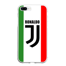 Чехол для iPhone 7Plus/8 Plus матовый с принтом Ronaldo Juventus Italy в Екатеринбурге, Силикон | Область печати: задняя сторона чехла, без боковых панелей | cr7 | cristiano ronaldo | football | juventus | криштиану роналду | роналдо | роналду | футбол | ювентус