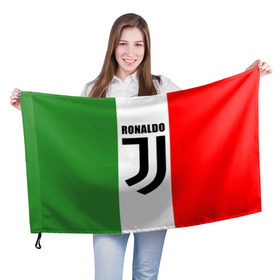 Флаг 3D с принтом Ronaldo Juventus Italy в Екатеринбурге, 100% полиэстер | плотность ткани — 95 г/м2, размер — 67 х 109 см. Принт наносится с одной стороны | cr7 | cristiano ronaldo | football | juventus | криштиану роналду | роналдо | роналду | футбол | ювентус