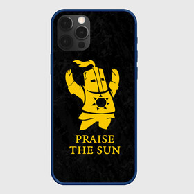 Чехол для iPhone 12 Pro с принтом PRAISE THE SUN | DARK SOULS | ТЁМНЫЕ ДУШИ в Екатеринбурге, силикон | область печати: задняя сторона чехла, без боковых панелей | dark souls | game | gamer | knight | play | player | praise the sun | дарк соулс | доспехи | игры | надпись | рыцарь | темные души