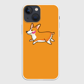Чехол для iPhone 13 mini с принтом Корги в Екатеринбурге,  |  | corgi | dog | dogs | корги | пес | порода | собака | щенки | щенок