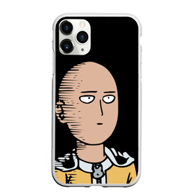 Чехол для iPhone 11 Pro матовый с принтом One-Punch Man Ванпачмен в Екатеринбурге, Силикон |  | onepunch | аниме | анимэ  | вапначмен | генос | пачмен