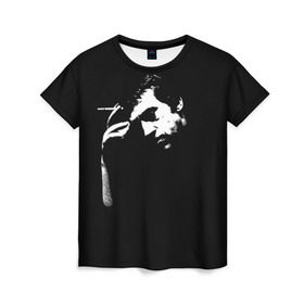 Женская футболка 3D с принтом Высоцкий в Екатеринбурге, 100% полиэфир ( синтетическое хлопкоподобное полотно) | прямой крой, круглый вырез горловины, длина до линии бедер | владимир высоцкий | высоцкий