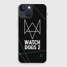 Чехол для iPhone 13 mini с принтом WATCH DOGS 2 в Екатеринбурге,  |  | action | ct os | ded sec | fox | gamer | hacker | player | watch dogs | watch dogs 2 | знак лиса | хакер