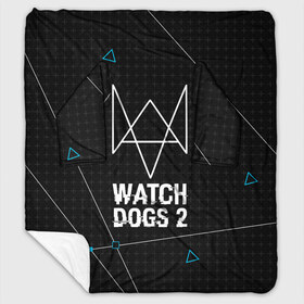Плед с рукавами с принтом WATCH DOGS 2 в Екатеринбурге, 100% полиэстер | Закругленные углы, все края обработаны. Ткань не мнется и не растягивается. Размер 170*145 | action | ct os | ded sec | fox | gamer | hacker | player | watch dogs | watch dogs 2 | знак лиса | хакер