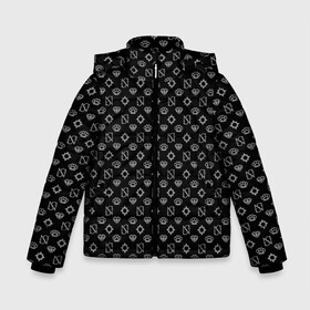 Зимняя куртка для мальчиков 3D с принтом GTA 5 Online Sessanta Nove #7 в Екатеринбурге, ткань верха — 100% полиэстер; подклад — 100% полиэстер, утеплитель — 100% полиэстер | длина ниже бедра, удлиненная спинка, воротник стойка и отстегивающийся капюшон. Есть боковые карманы с листочкой на кнопках, утяжки по низу изделия и внутренний карман на молнии. 

Предусмотрены светоотражающий принт на спинке, радужный светоотражающий элемент на пуллере молнии и на резинке для утяжки | auto | grand | gta | gta5 | rockstar | sn | theft | гта | гта5 | рокстар | тревор