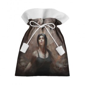 Подарочный 3D мешок с принтом Tomb Raider в Екатеринбурге, 100% полиэстер | Размер: 29*39 см | Тематика изображения на принте: 