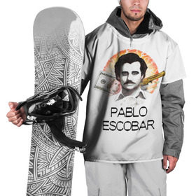 Накидка на куртку 3D с принтом Pablo Escobar в Екатеринбурге, 100% полиэстер |  | escobar | loving pablo | эскобар