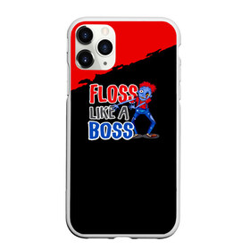 Чехол для iPhone 11 Pro Max матовый с принтом Floss like a boss в Екатеринбурге, Силикон |  | Тематика изображения на принте: dance | floss | flossing | like a boss | бос | движение | деб | дэб | кулаки | любит | размахивает | руками | руки | танец | танцевальное | флос | флосинг | флосс | флоссинг