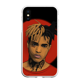 Чехол для iPhone XS Max матовый с принтом XXXTentacion в Екатеринбурге, Силикон | Область печати: задняя сторона чехла, без боковых панелей | xxxtentacion