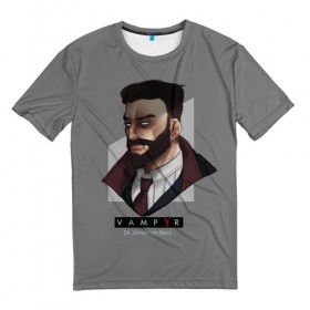 Мужская футболка 3D с принтом Джонатан Рид в Екатеринбурге, 100% полиэфир | прямой крой, круглый вырез горловины, длина до линии бедер | vampur