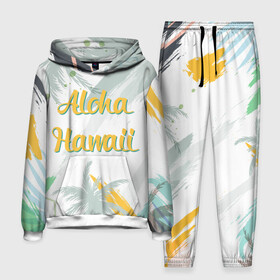 Мужской костюм 3D (с толстовкой) с принтом Aloha Hawaii в Екатеринбурге,  |  | Тематика изображения на принте: aloha | summer | sun | travel | гавайи | лето | путешествия
