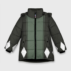 Зимняя куртка для девочек 3D с принтом BLEACH KISUKE URAHARA в Екатеринбурге, ткань верха — 100% полиэстер; подклад — 100% полиэстер, утеплитель — 100% полиэстер. | длина ниже бедра, удлиненная спинка, воротник стойка и отстегивающийся капюшон. Есть боковые карманы с листочкой на кнопках, утяжки по низу изделия и внутренний карман на молнии. 

Предусмотрены светоотражающий принт на спинке, радужный светоотражающий элемент на пуллере молнии и на резинке для утяжки. | Тематика изображения на принте: anime | bleach | form | heroes | ichigo | kisuke | manga | urahara | аниме | блич | броня | герои | ичиго | костюм | манга