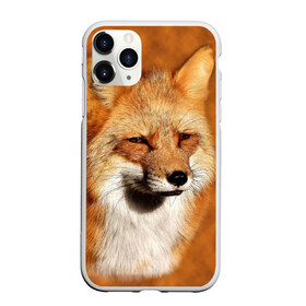 Чехол для iPhone 11 Pro матовый с принтом Лисичка в Екатеринбурге, Силикон |  | Тематика изображения на принте: животные | зверь | лиса | лисичка | природа | рыжая | фыр