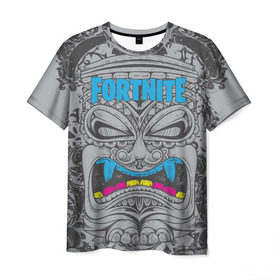 Мужская футболка 3D с принтом Fortnite Fan Art в Екатеринбурге, 100% полиэфир | прямой крой, круглый вырез горловины, длина до линии бедер | fortnite | save | the | world | битва | борьба | выживани | зомби | королевская | монстры | симулятора | фортнайт