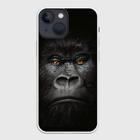 Чехол для iPhone 13 mini с принтом Горилла 3D в Екатеринбурге,  |  | горилла | животные | обезьянка