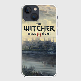 Чехол для iPhone 13 mini с принтом The Witcher 3: Wild Hunt в Екатеринбурге,  |  | Тематика изображения на принте: wild hunt | witcher | арбалет | ведьмак 3 | геральт | дикая | магия | охота | сказка | сфера | фэнтези | цири
