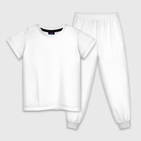 Детская пижама хлопок с принтом Yorha Unit 9 Type S shirt в Екатеринбурге, 100% хлопок |  брюки и футболка прямого кроя, без карманов, на брюках мягкая резинка на поясе и по низу штанин
 | nier_automata